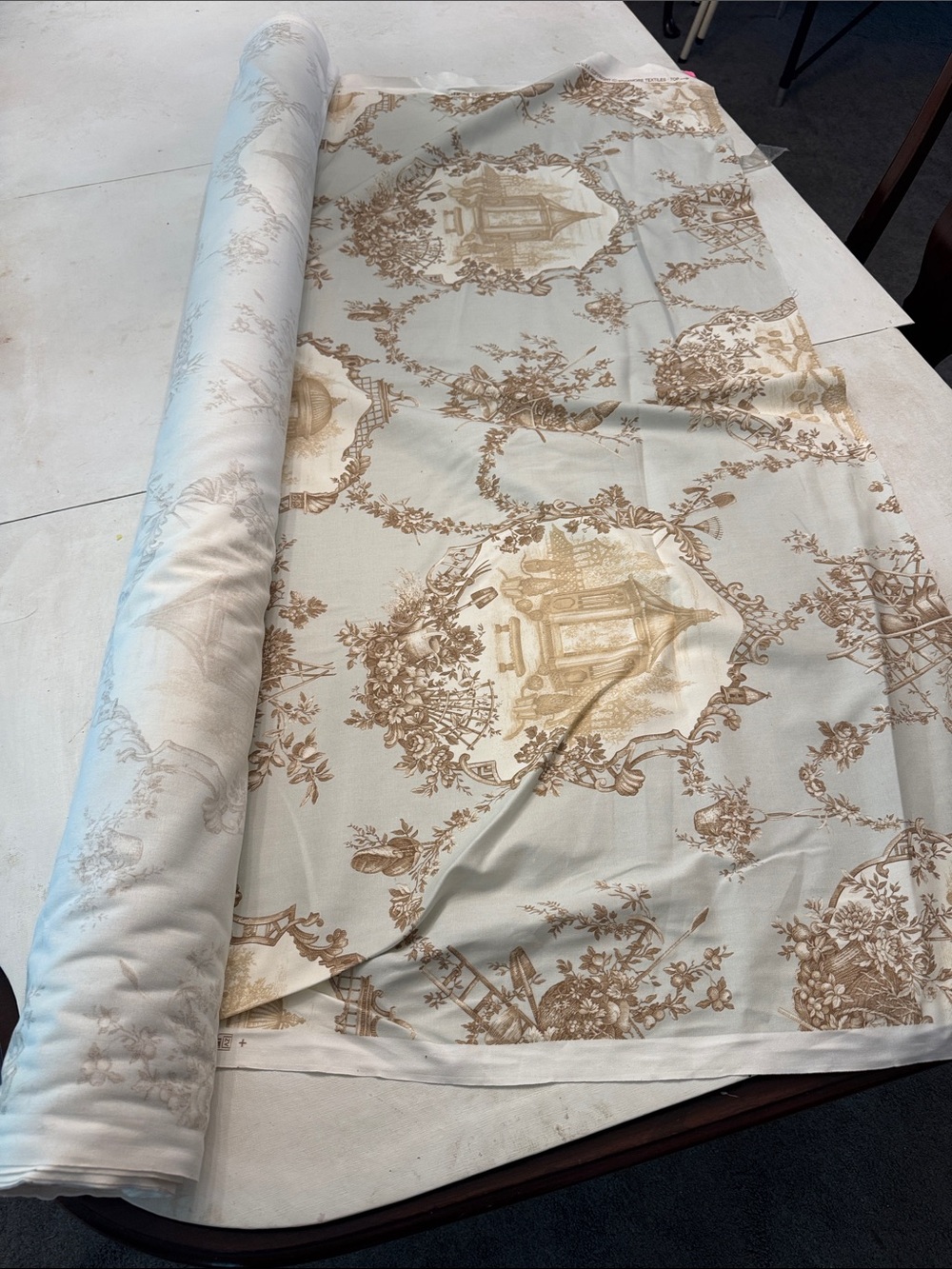 Fabric - Braemore Garden Toile - Green
